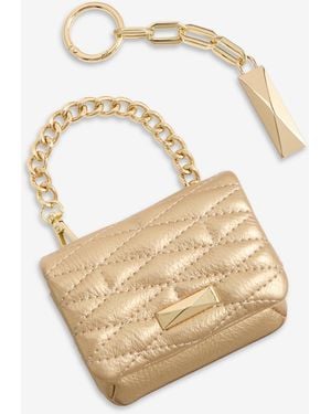 INC International Concepts Taylah Quilted Mini Bag - Metallic