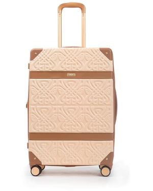 Thalia Sodi Morocco Trunk 26" Expandable luggage - Natural