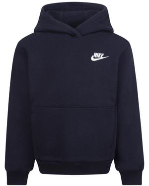Nike Toddler & Little Boys Fleece Pullover Hoodie - Blue