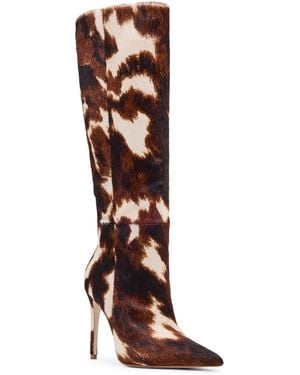 Steve Madden Nitro-c Knee-high Stiletto Dress Boots - Brown