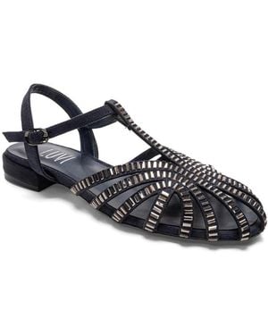 Prologue Shoes Lavina Embellished Sandal - Blue