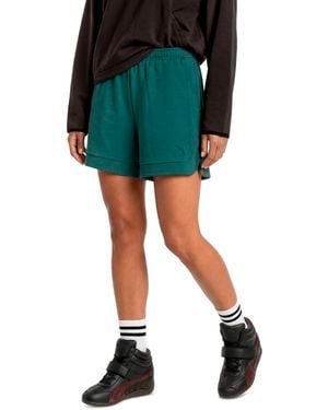 PUMA Loose Fit Mid-rise Shorts - Green