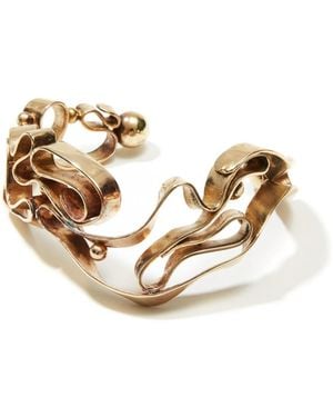 Nectar Nectar New York Winding Solid Bracelet - Metallic
