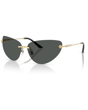 Versace Cat Eye Sunglasses - Metallic