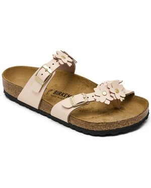 Birkenstock Mayari Flowers Sandals From Finish Line - Brown