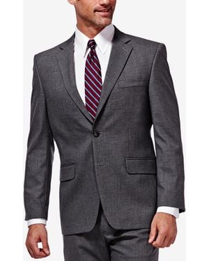 Haggar Jmh Premium Stretch Classic Fit Suit Jacket - Blue