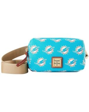 Dooney & Bourke Miami Dolphins Signature Belt Bag - Blue
