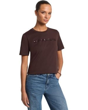 Michael Kors Classic Short-sleeve Crewneck T-shirt - Red