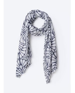 VISCATA Foulard Scarf - White
