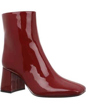 On 34th Margoe Square-toe Booties - Purple