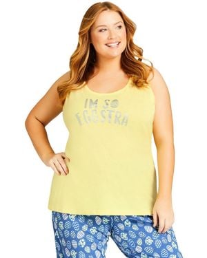 Avenue eggstra Sleep Tank - Yellow