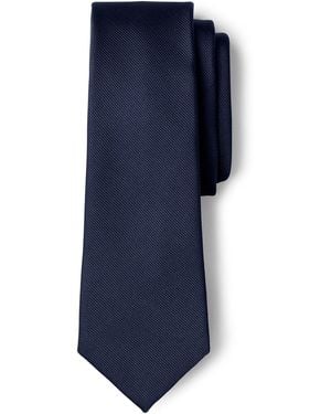 Lands' End Kids Solid To Be Tied Tie - Blue