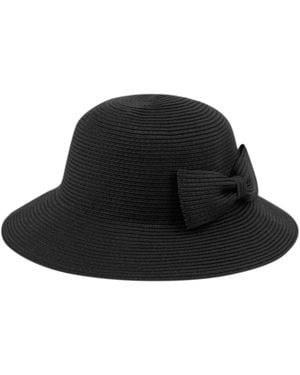 Epoch Hats Company Angela & William Poly Braid Bucket Sun Hat - Black