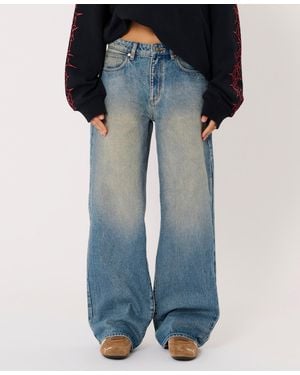 A.Brand 99 baggy-fit Wide-leg Jeans - Blue