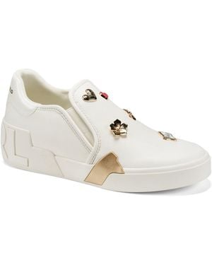 KARL LAGERFELD Maude Slip-on Sneakers - White