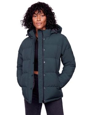 Alpine North Forillon | Short Quilted Puffer Jacket - Blue