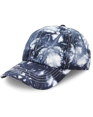 Multijoy Baseball Dad Hat Men Blank Washed Low Profile Cotton And Denim Upf 50+ Running Golf Cap Hat - Black