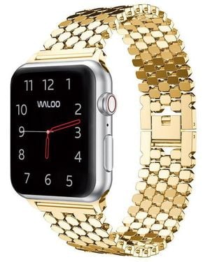 Waloo Honeycomb Style Replacement Band For Apple Watch - Metallic