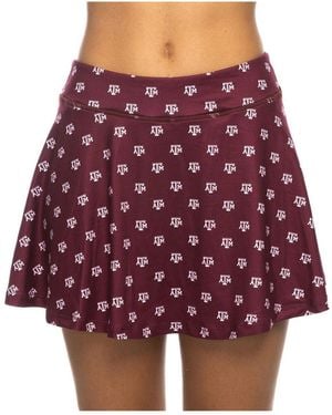 ZooZatZ Texas A&m aggies All-over Print Flowy Skort - Red