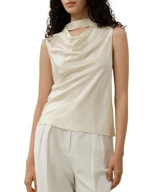 LILYSILK Ying Jacquard Silk Tank - Multicolor