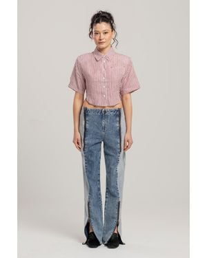Pcfg Free Heaven Inside Out Jeans - Blue