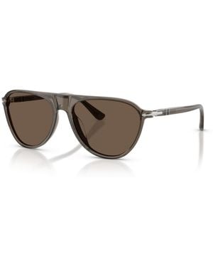 Persol Pilot Officina Sunglasses Po3404s - Brown