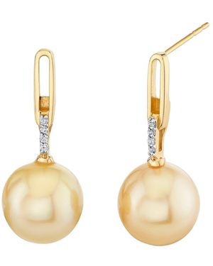 Macy's Cultured Golden South Sea Pearl (9mm - Metallic