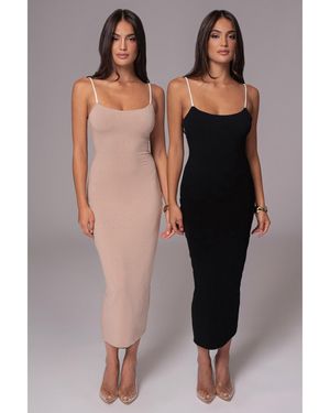 JLUXLABEL Katia Reversible Dress - Black