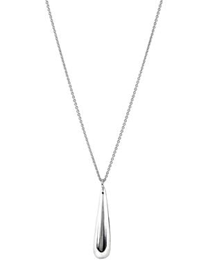 Giani Bernini Primavera Sterling Teardrop Pendant Necklace - Metallic