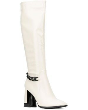 TORGEIS Lauren Tall Boot - White