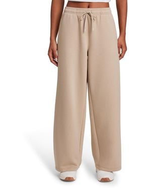 Reebok Wide-leg Pull-on Pants - Natural
