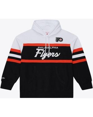 Mitchell & Ness Mitchell Ness Philadelphia Flyers Head Coach Hoodie - Black