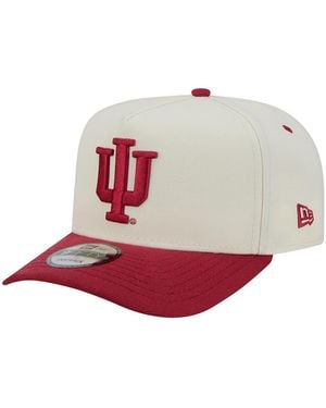 KTZ And White/crimson Indiana Hoosiers 9fifty A-frame Snapback Hat - Multicolor