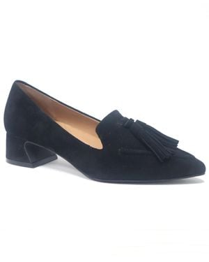 Gentle Souls Glova Tassle Pointy Toe Pumps - Blue