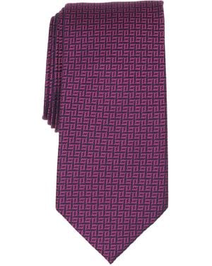 Ted Baker Geometric Classic Tie - Purple