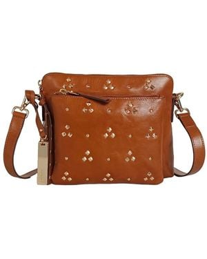 Lodis Star Small Crossbody Bag - Brown