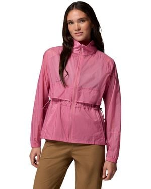 Columbia Willow Sky Full-zip Windbreaker - Pink