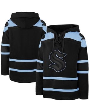 '47 Seattle Kraken Fall Color Pop Lacer Hoodie - Black