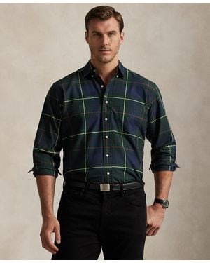 Polo Ralph Lauren Big & Tall Plaid Oxford Shirt - Multicolor