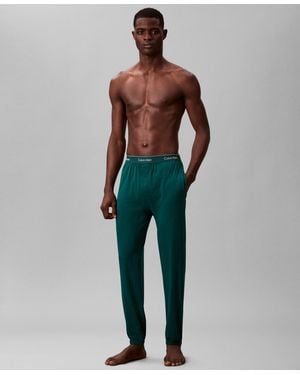 Calvin Klein Modern Cotton Logo Pajama jogger - Green