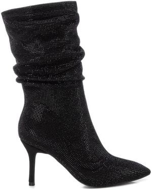 Xti Boots & Booties Suede Stiletto - Black