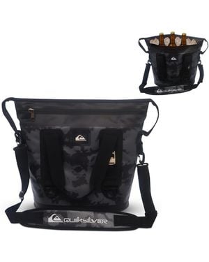 Quiksilver Coastal Collection 48-72h 5 Layer Insulated Tote Coller Bag - Black