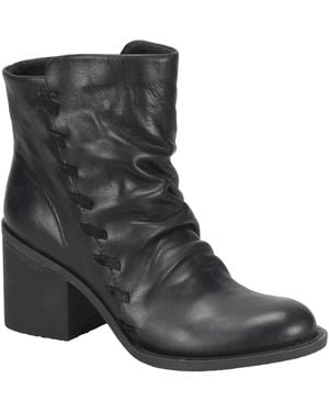 Born Toni Block Heel Booties - Black