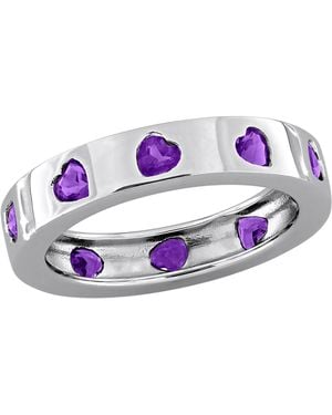Macy's Lab Grown White Sapphire (1-1/2 Ct. T.w. - Purple