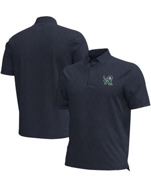 Under Armour Notre Dame Fighting Irish Hockey Leprechaun Drive Aura Polo Shirt - Blue