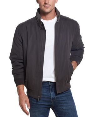 Weatherproof Microfiber Bomber Jacket - Multicolor