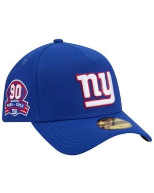 KTZ New York Giants A-frame 59forty Fitted Hat - Blue