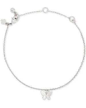 Kate Spade You're A Gem Cubic Zirconia Butterfly Bracelet - White