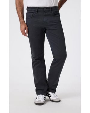 Mavi Matt Relaxed Straight Leg In Anthracite Casual Twill - Blue