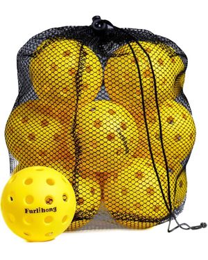 FURLING Outdoor Pickleball Balls 16 Pack - Yellow